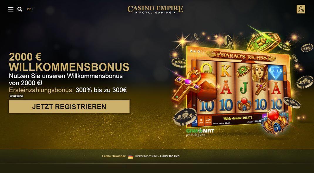 casino empire online test