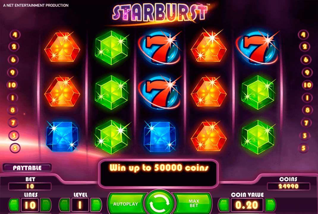 Starburst Spielautomate