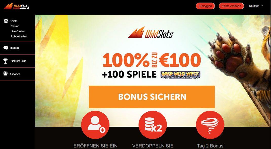 Besten German Wildslots Casino test