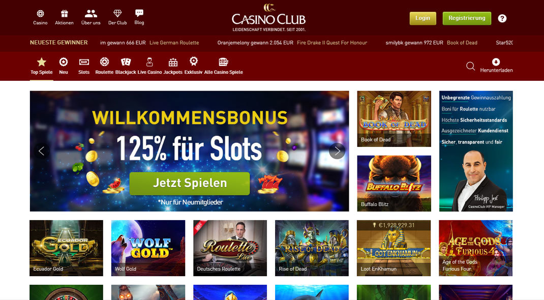 Online Casino Club test