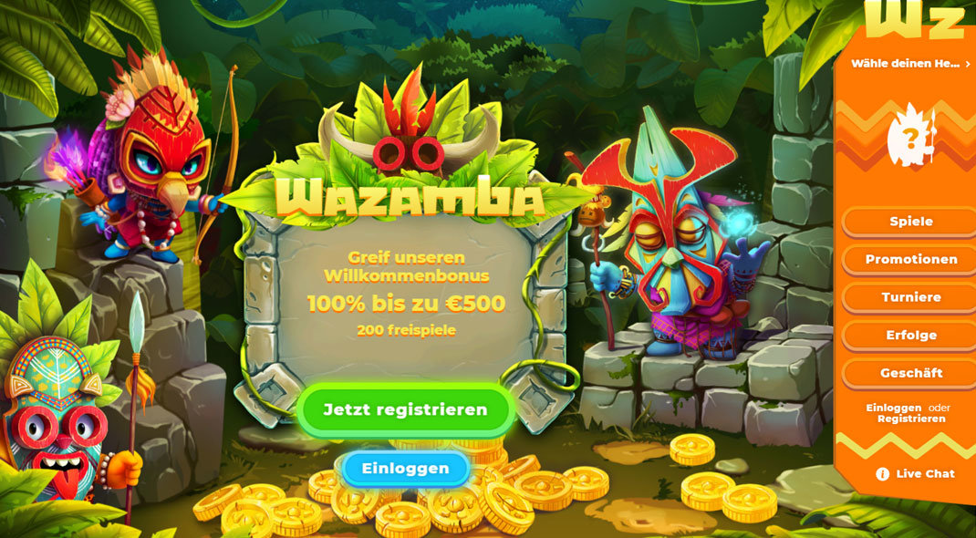 Wazamba Online Casino test