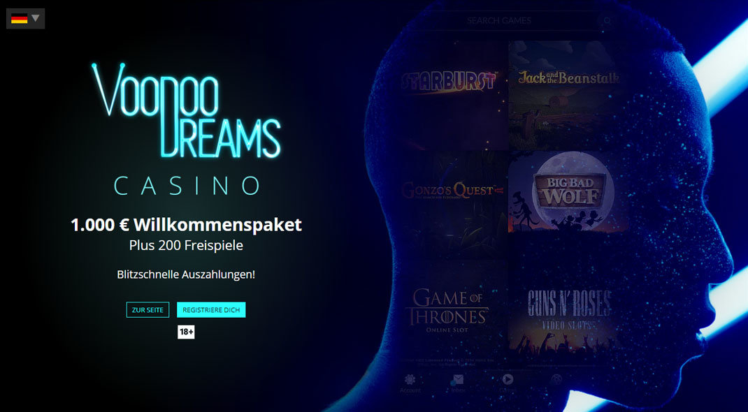 VoodooDreams Online Casino test