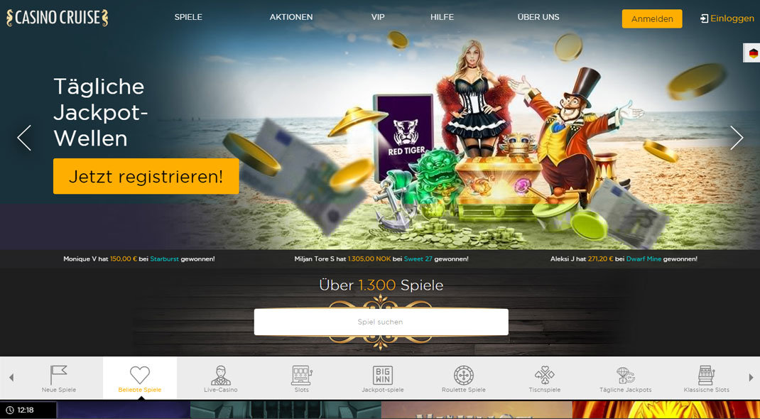 Online Casino Cruise test