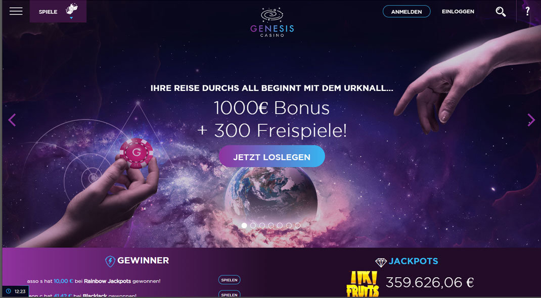 Genesis Online Casino test