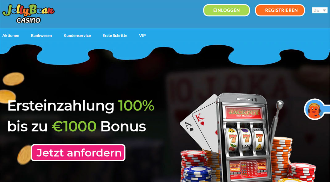 Jelly Bean Online Casino test