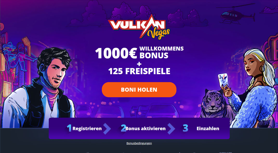 Vulkan Vegas Online Casino test